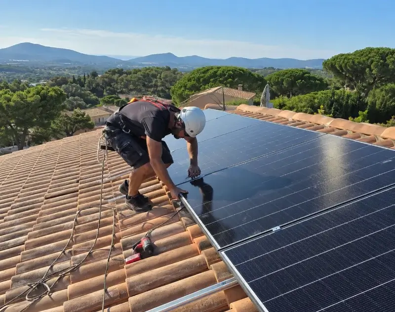 Installateur panneaux solaires Besse-sur-Issole — pose photovoltaïque sur toiture